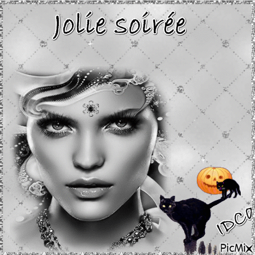 Jolie soirée - Бесплатный анимированный гифка