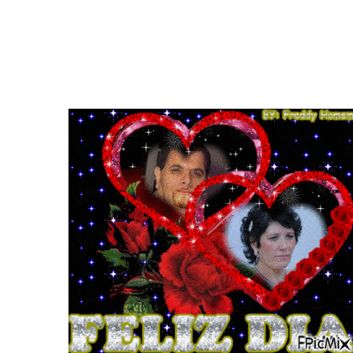 Feliz Dia Dos Namorados - Bezmaksas animēts GIF