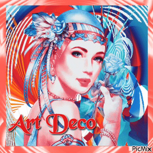 Art deco   concours - Δωρεάν κινούμενο GIF