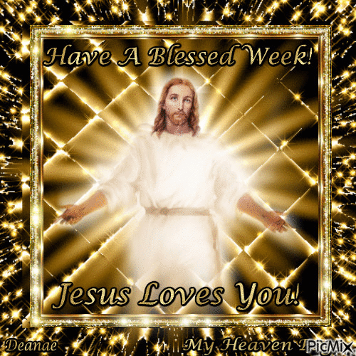 Have a Blessed Week! - Ingyenes animált GIF