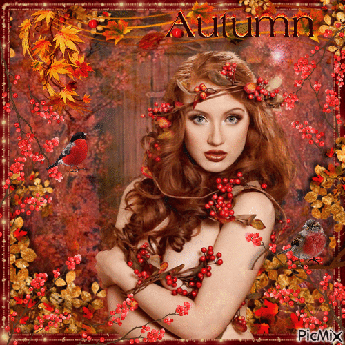 Autumn Beauty - Animovaný GIF zadarmo