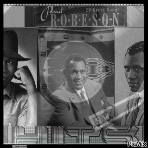 Paul Robeson - Бесплатный анимированный гифка