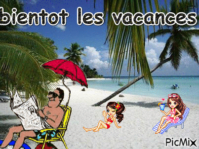 vacance - GIF animado gratis