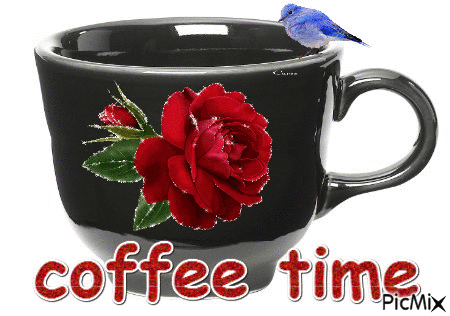coffee time - GIF animate gratis