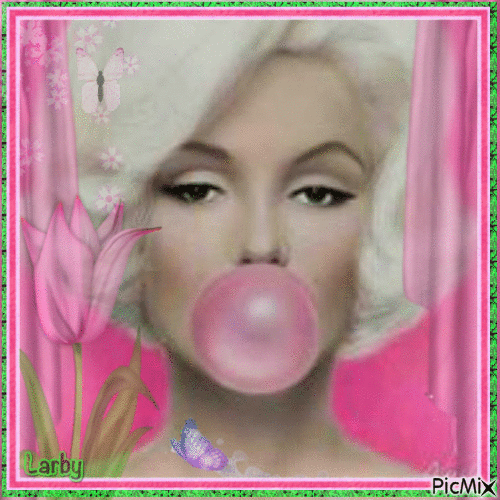 Pink Marilyn !!!!! - Gratis animeret GIF
