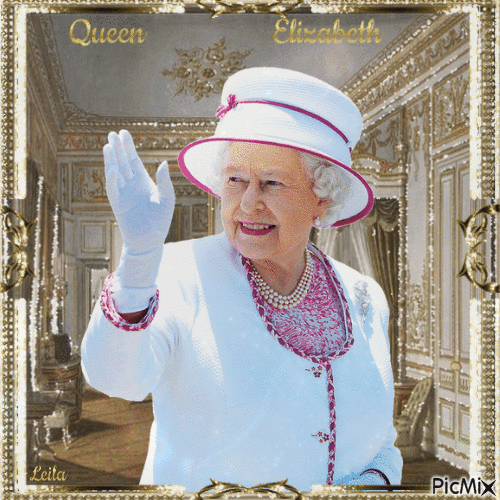 Queen Elizabeth - Gratis animeret GIF