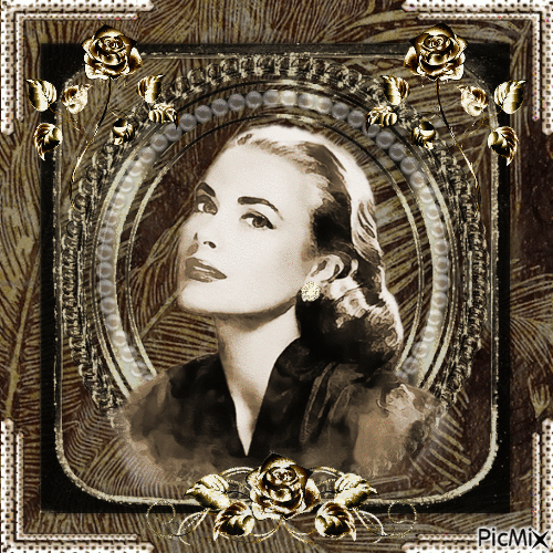 Grace Kelly, Actrice américaine - Free animated GIF