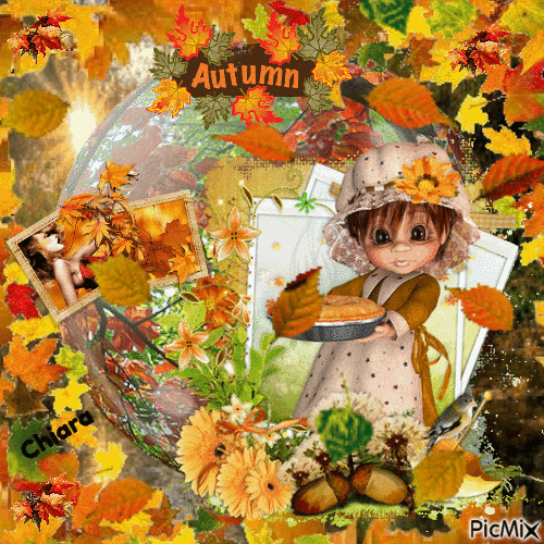 funny autumn 2 - GIF animasi gratis