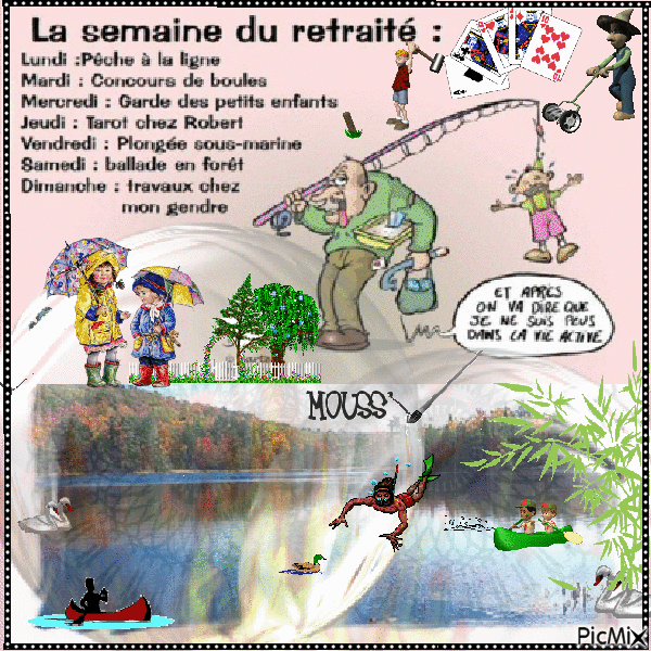 LA SEMAINE du RETRAITE - Бесплатни анимирани ГИФ