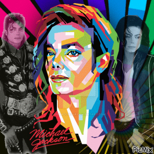 Michael Jackson - Zdarma animovaný GIF
