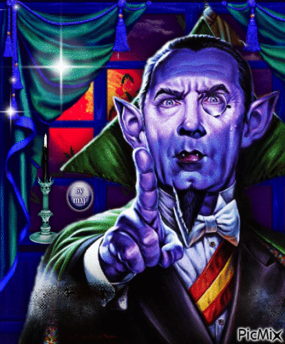 El Conde Dracula - Ingyenes animált GIF