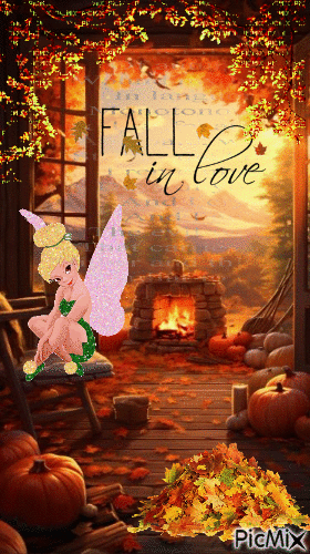 Fall' in Love!   🙂🍂🌹 - 無料のアニメーション GIF