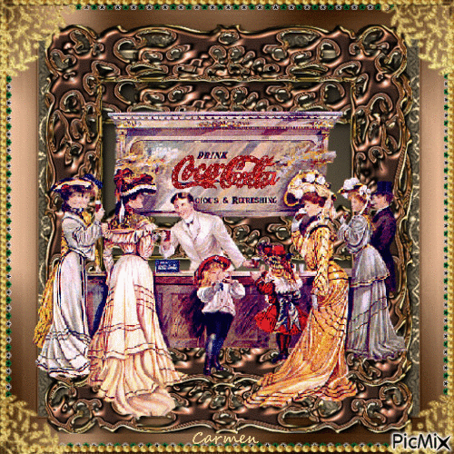 Publicité Coca-Cola - Бесплатни анимирани ГИФ