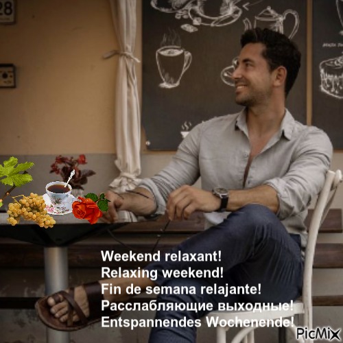 Weekend relaxant! - png gratuito
