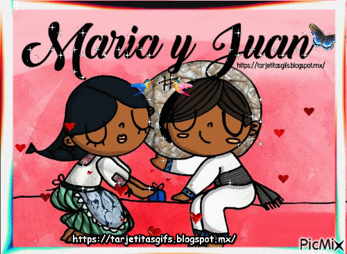 maria y juan - Animovaný GIF zadarmo