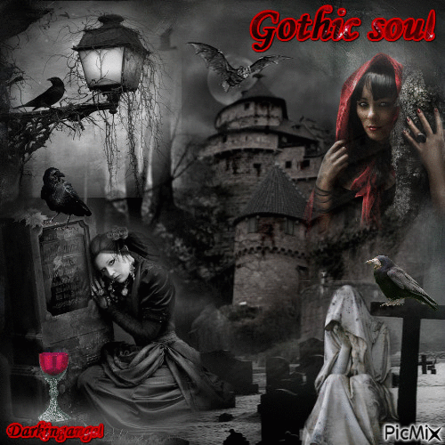 Her Gothic Soul - Free animated GIF