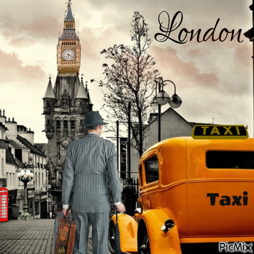 London - Animovaný GIF zadarmo