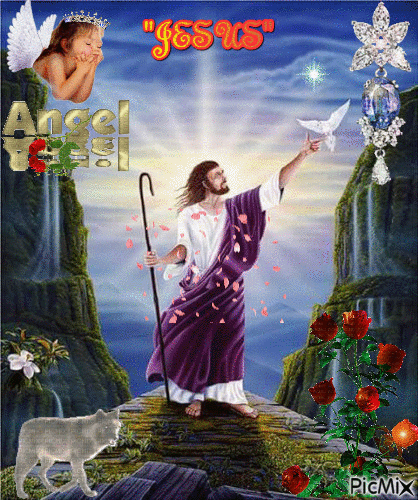 JESUS - GIF animado grátis