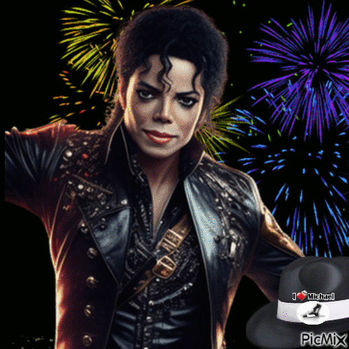 Michael Jackson. - Gratis animeret GIF