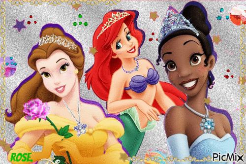 Princesas - GIF animado gratis
