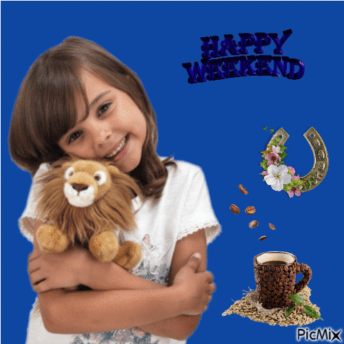 Happy weekend - GIF animado gratis