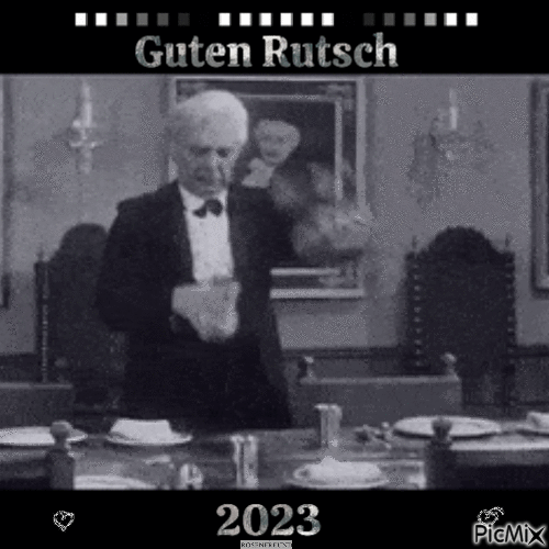 Guten Rutsch - GIF animé gratuit