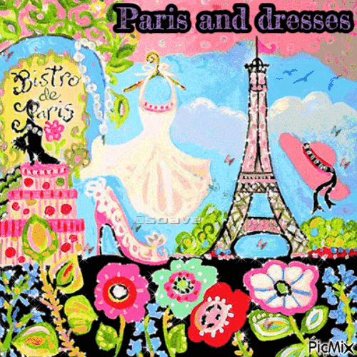PARIS MOVING TRIP - Animovaný GIF zadarmo