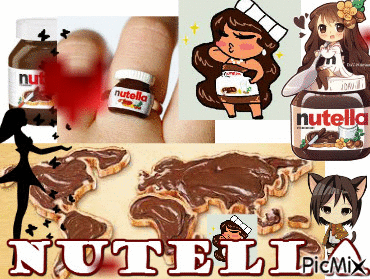 nutella - Zdarma animovaný GIF