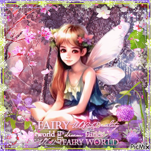 Little Fairy - GIF animado gratis