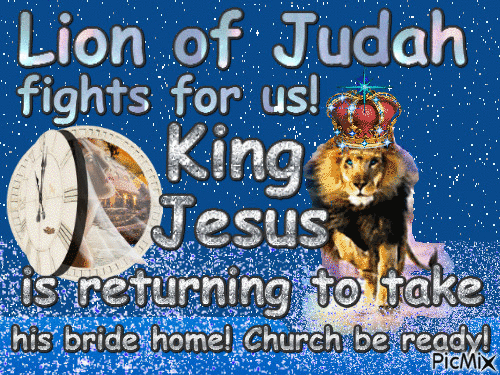 King Jesus is coming for his church! - Ingyenes animált GIF