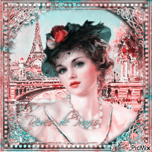 Paris Dreams - Δωρεάν κινούμενο GIF
