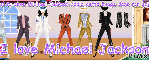 Michael Jackson =) - Бесплатный анимированный гифка