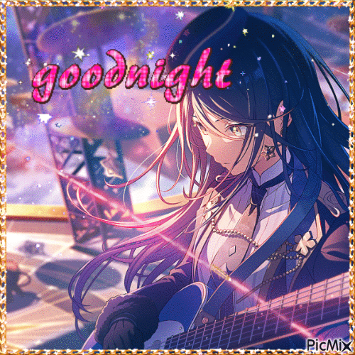 goodnight ichika - Darmowy animowany GIF