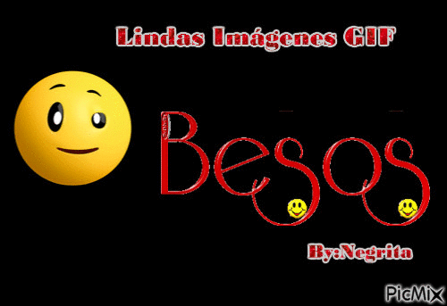 Besos - Бесплатный анимированный гифка