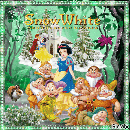 Snow White - GIF animasi gratis