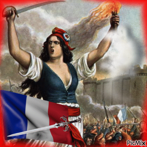 Prise de la Bastille - Bezmaksas animēts GIF