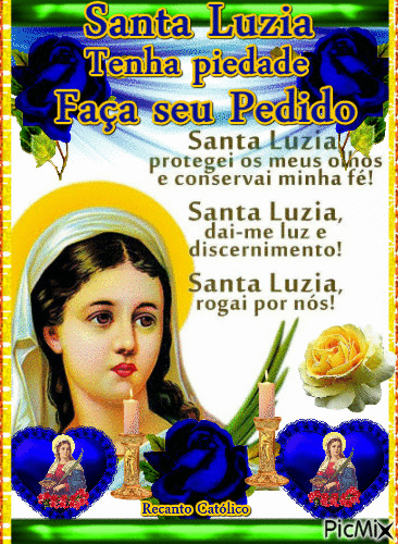 Santa Luzia - Ingyenes animált GIF