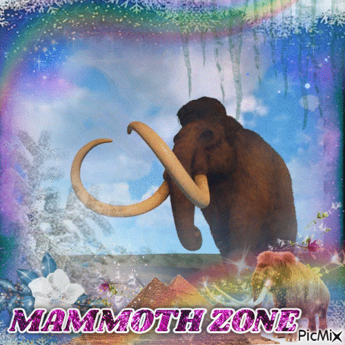mammoths - Бесплатный анимированный гифка
