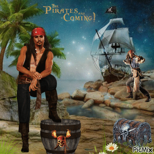 Pirates. - Free animated GIF