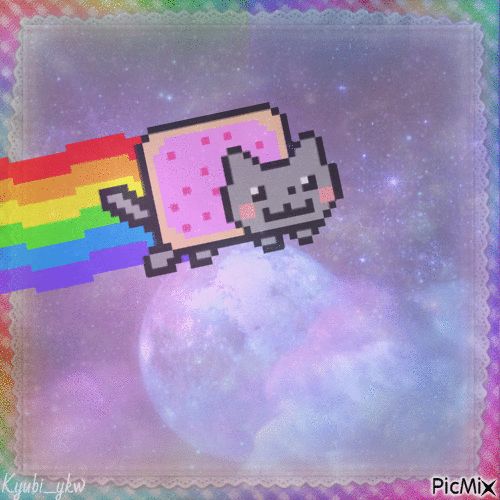 Nyan Cat - Ingyenes animált GIF