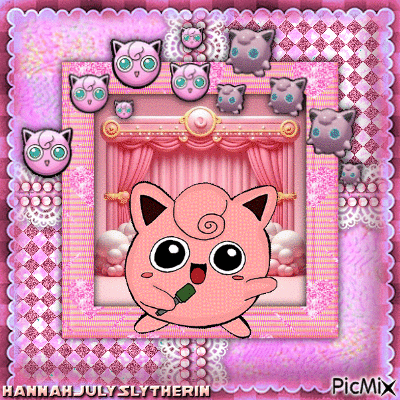 {Jigglypuff Singing a Song} - Free animated GIF