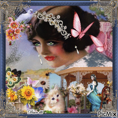 Vintage Art by Dian lll.. - Free animated GIF
