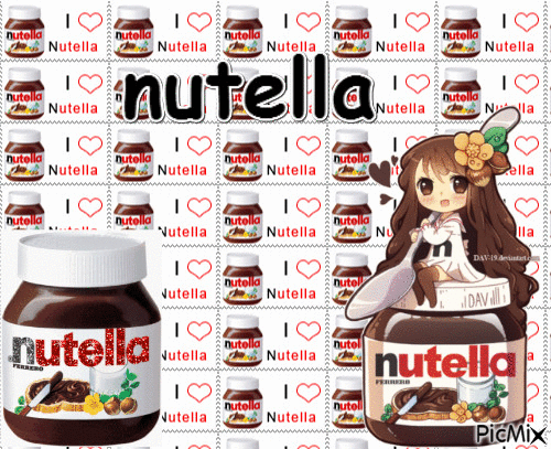 nutella - Darmowy animowany GIF