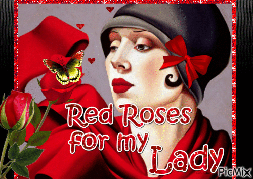 Red Roses.. - Besplatni animirani GIF
