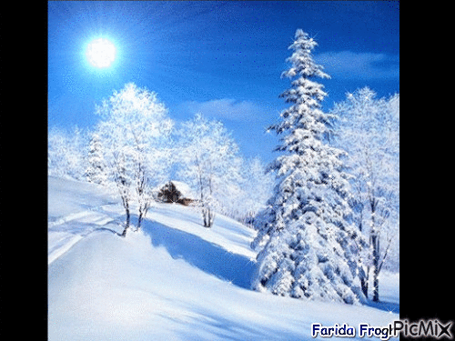 winter 3 - Zdarma animovaný GIF