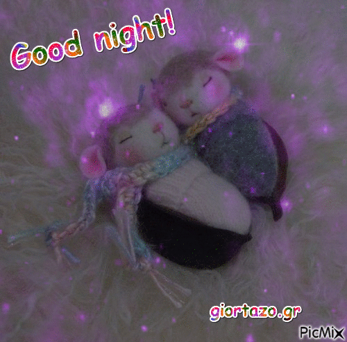 Good night - Nemokamas animacinis gif