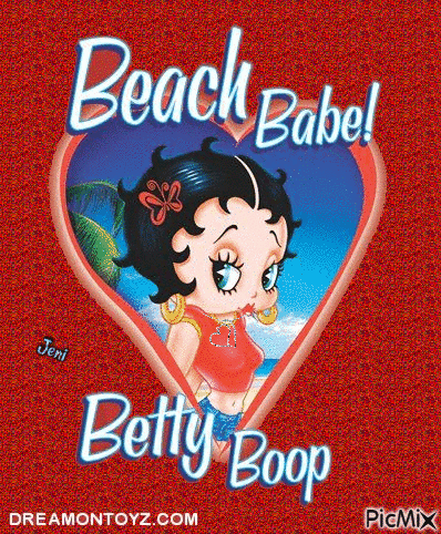 Betty boop - GIF animasi gratis