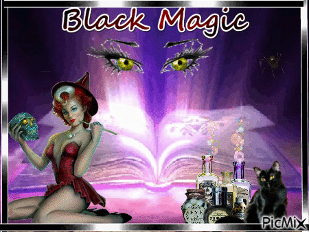 Black Magic - GIF animate gratis