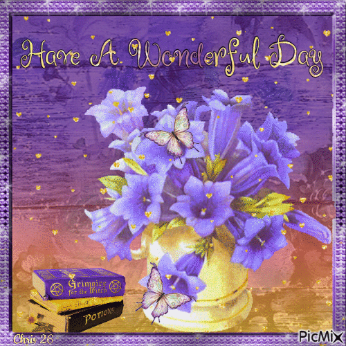 Have A Wonderful Day - GIF animate gratis