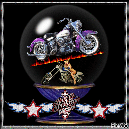 Harley's - Animovaný GIF zadarmo